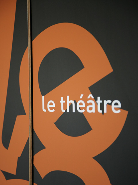 Théâtre Garonne Signalétique 2007